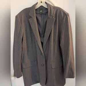 Wild Fable Women's Gray Pinstripe Blazer